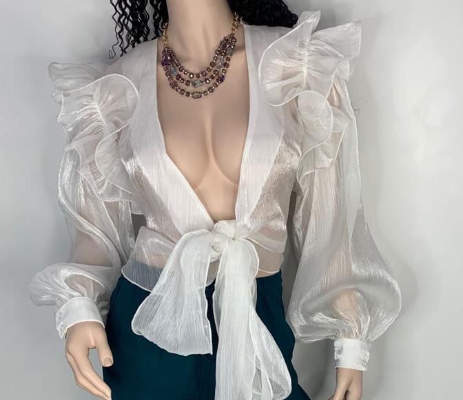 Ladies Wrap Top (20108)