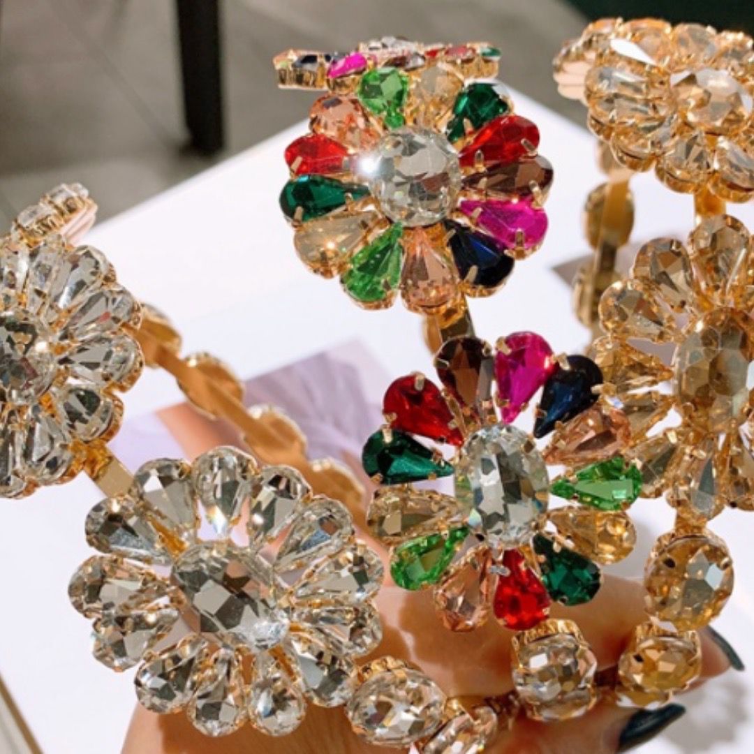 Headband - Flower Gem 1