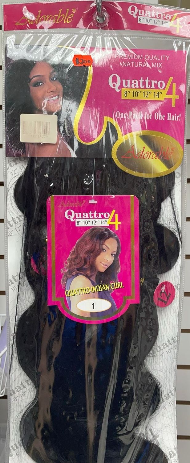 Quattro 4 - Indian Curl – #1