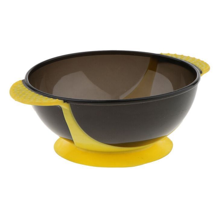 Dye Bowl - Black w/Yellow