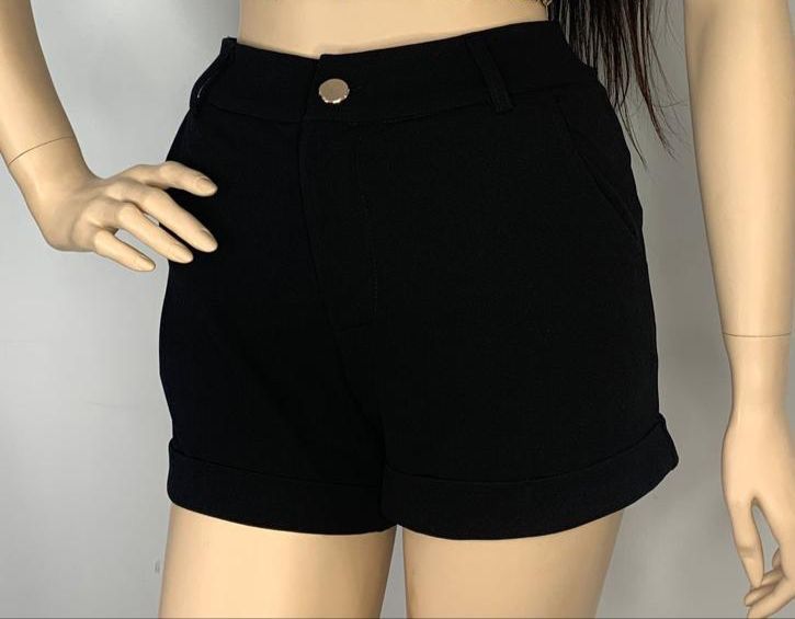 Ladies Plain Shorts (SH-503)