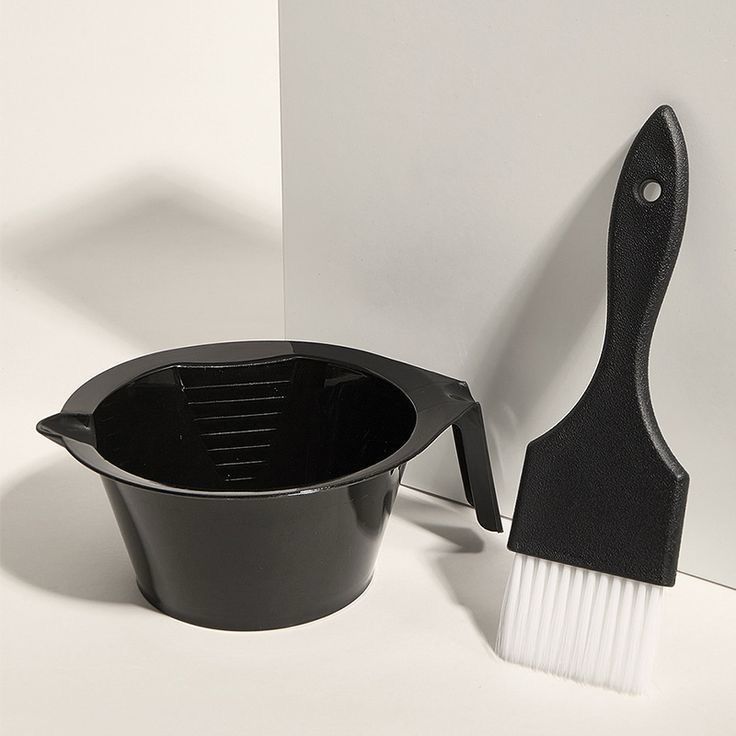 Dye Bowl w/Brush - Black