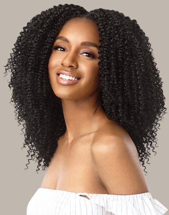 Clip In - Kinky Curly 1B