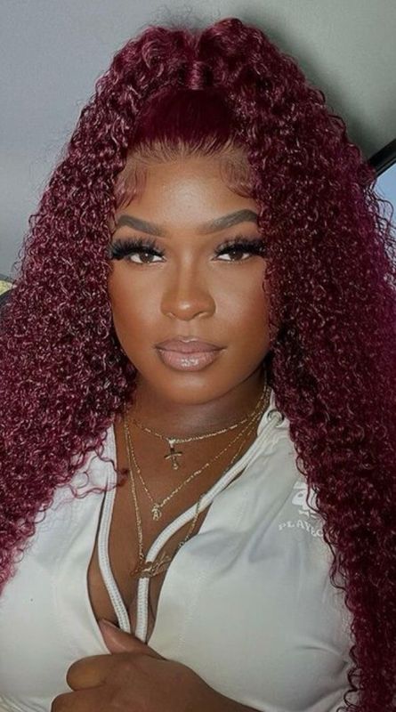 Wig - Front Lace - Kinky Curl 30&quot; - BUG