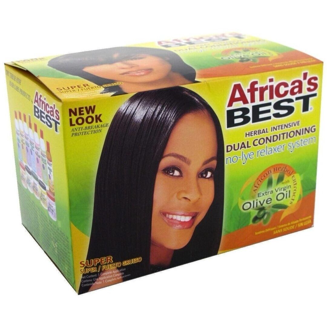 African Best No-Lye Relaxer - Super (Box)