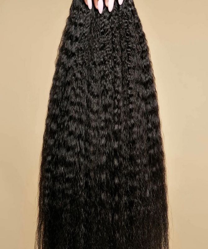 i-Tip Raw Hair - Kinky Straight 1B