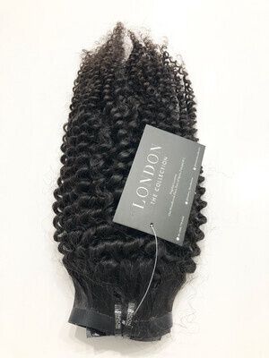 Clip In - Kinky Curly 1B