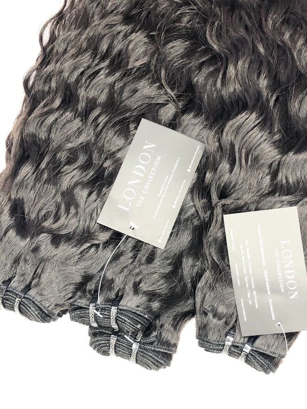 Raw Weft - Natural Beach Wave 1B