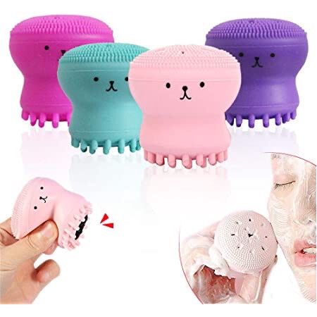 Silicone Face Brush - Octupus