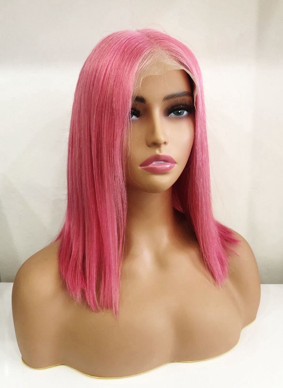 Wig - Front Lace - Pink - 14&quot;