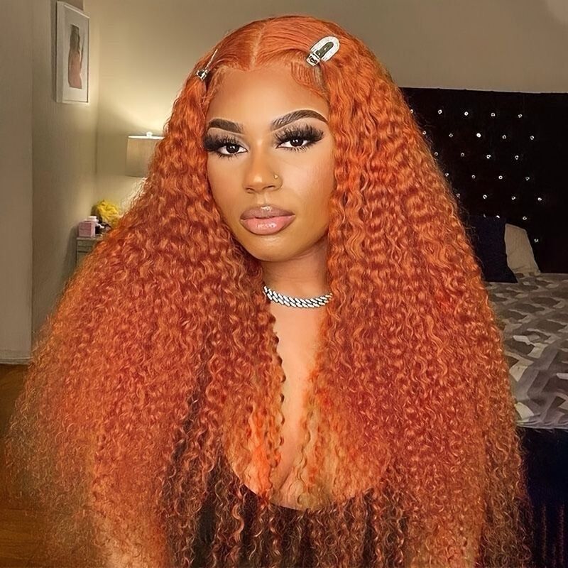 Wig - Front Lace - Kinky Curl 30&quot; - 350
