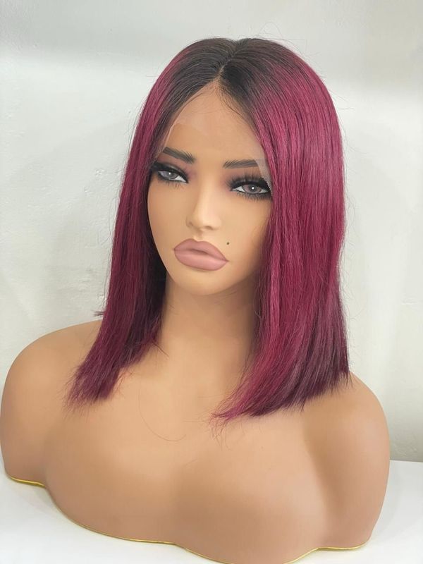 Wig - Front Lace - 1B/BUG 14&quot;