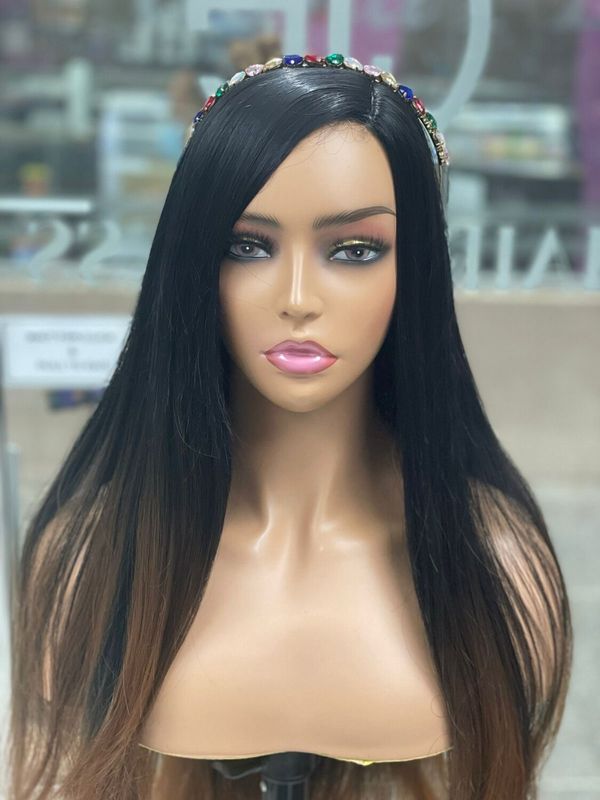 Phoenix 9077 - Straight Synthetic Wig - R2/30 (L)