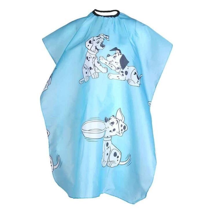 Stylist Cape - Puppy Print - Blue (Kids)