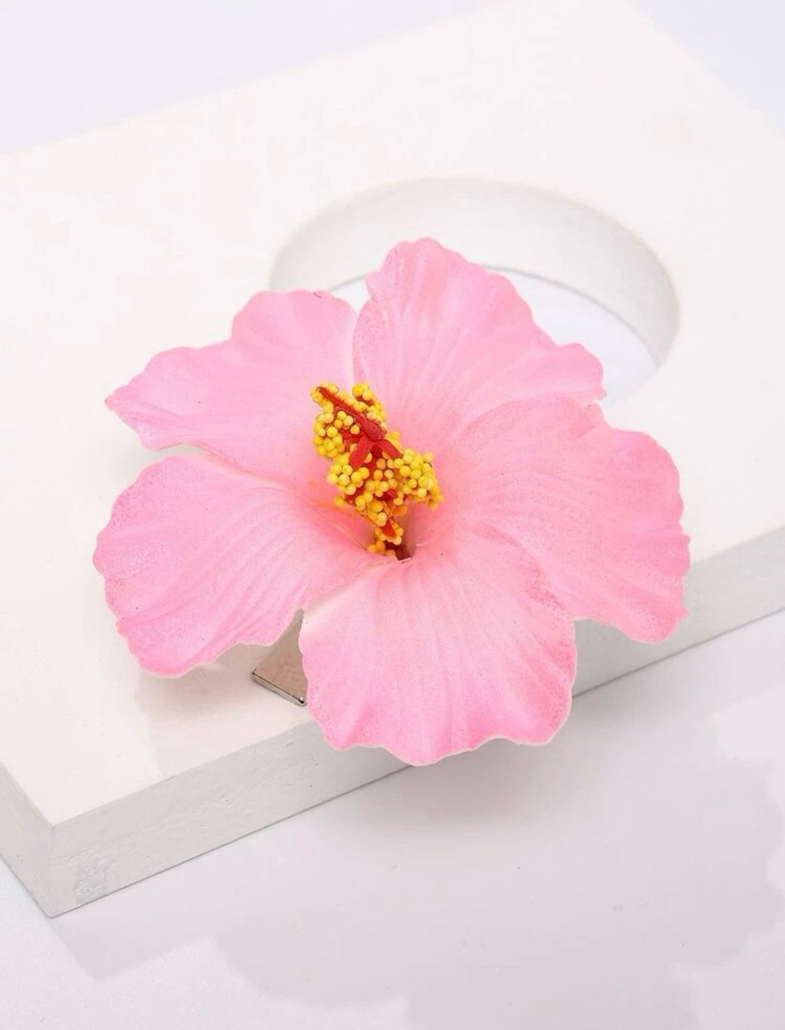 Hair Clip - Floral (Pink)