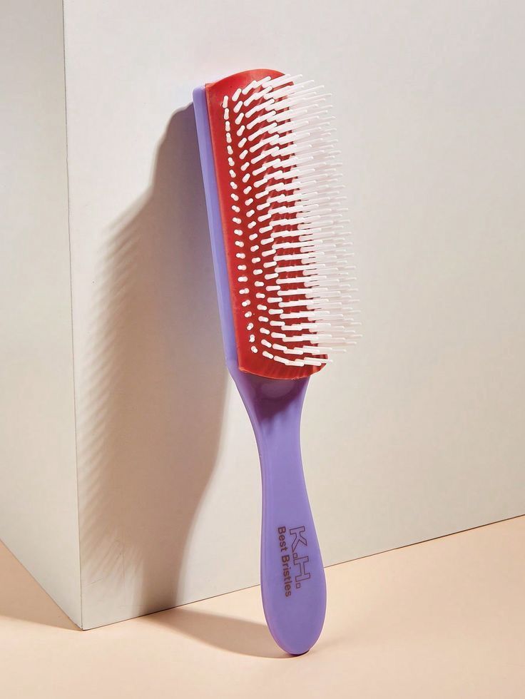 Denlike Detangle Brush - 9 Row -  Lilac