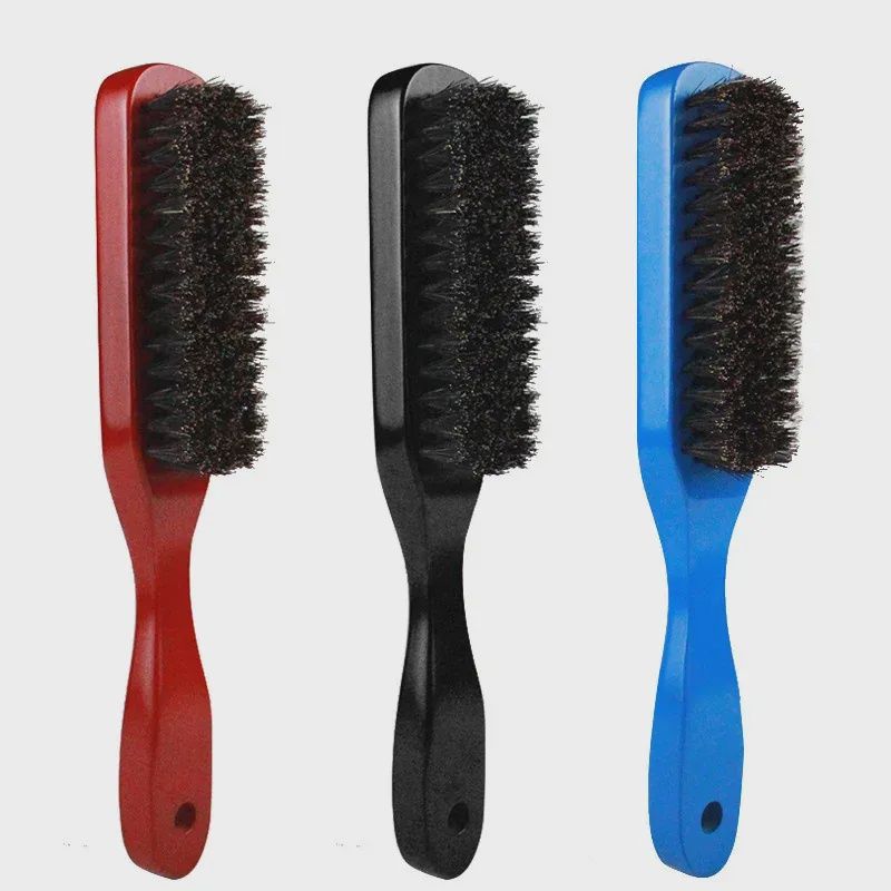 Brush - Wood Handle - Blue