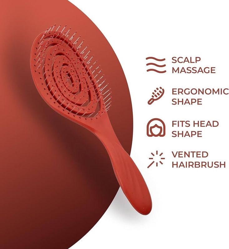 Brush - Detangle (Oval) - Orange
