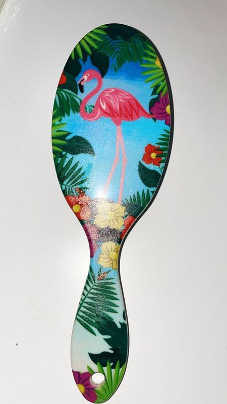 Flamingo Brush - Blue