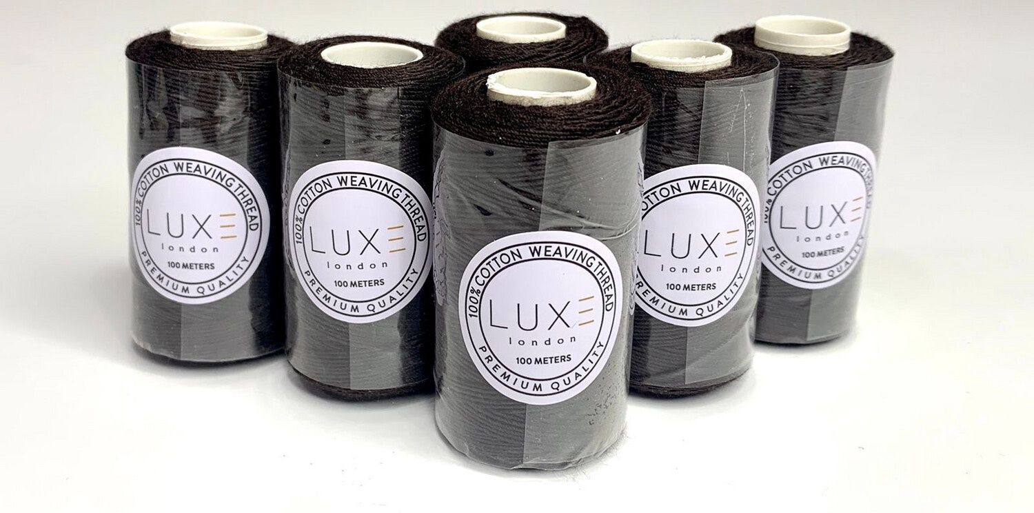 Weaving Thread  - 100% Cotton Small - Dark Brown