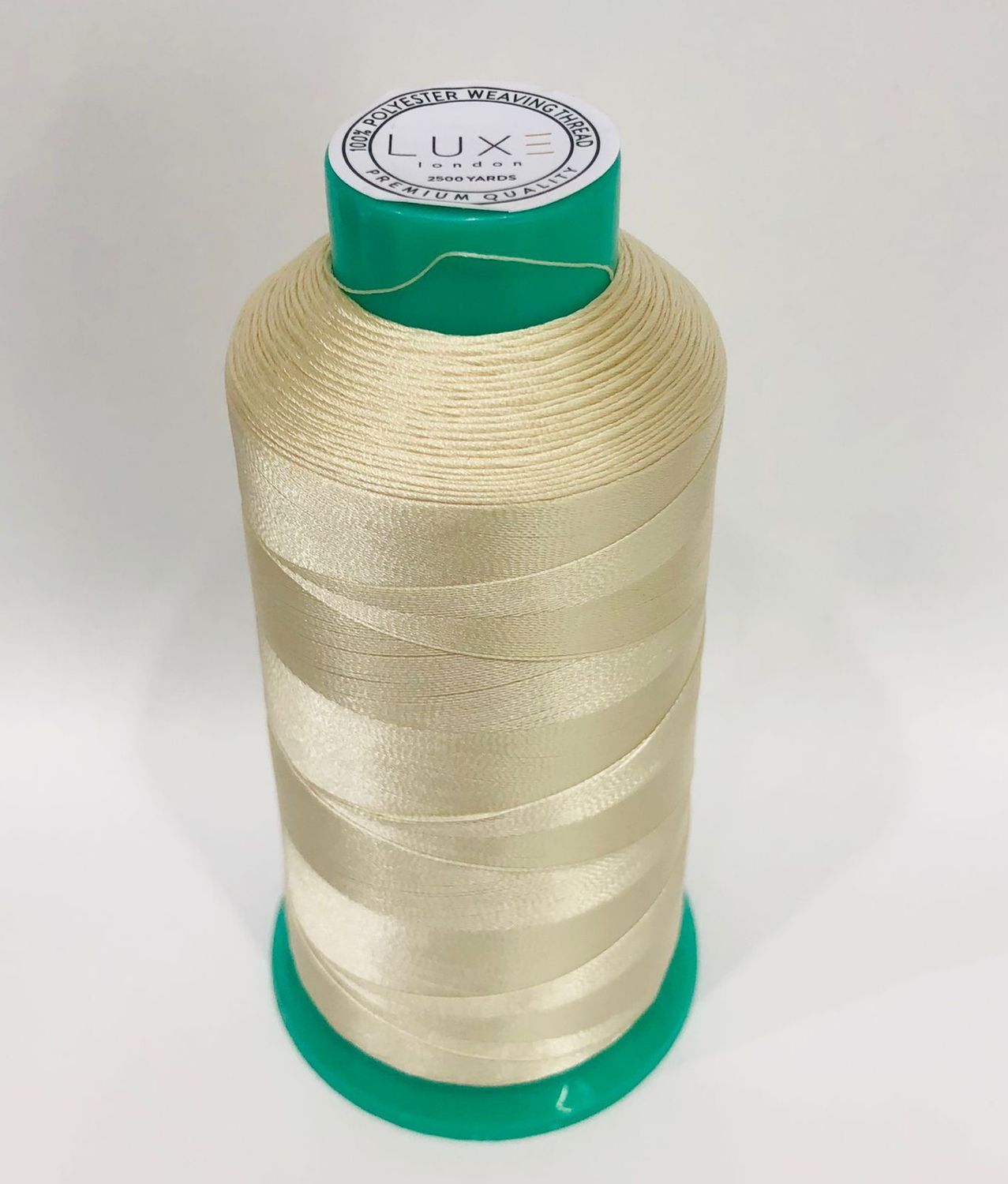 Weaving Thread - ( 100% Poly / 2500 ) - White Blonde