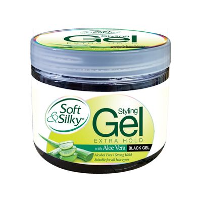 Soft &amp; Silky - Black Gel 170g/6oz