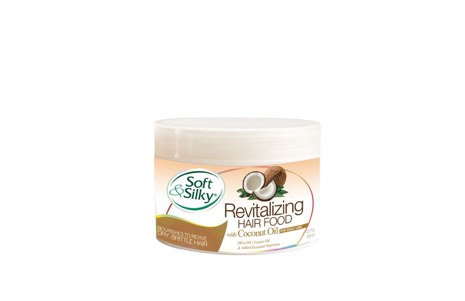 Soft &amp; Silky Revitalising Hair Food w/Coconut Oil