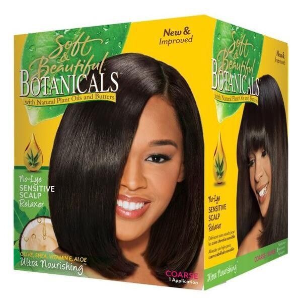Soft &amp; Beautiful No-Lye Relaxer - Coarse