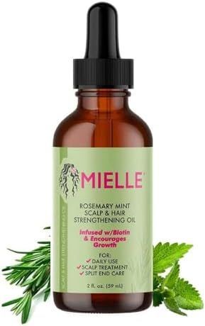 MIELLE ROSE/MINT SCALP OIL 2oz