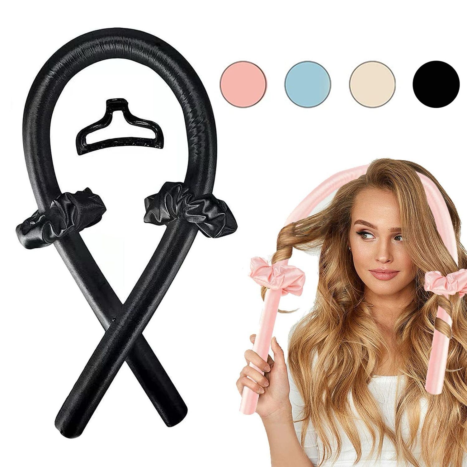 Heatless Silk Hair Curler