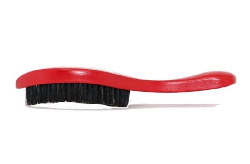 Brush - Handmade Boar Bristle Brush - Ox Red