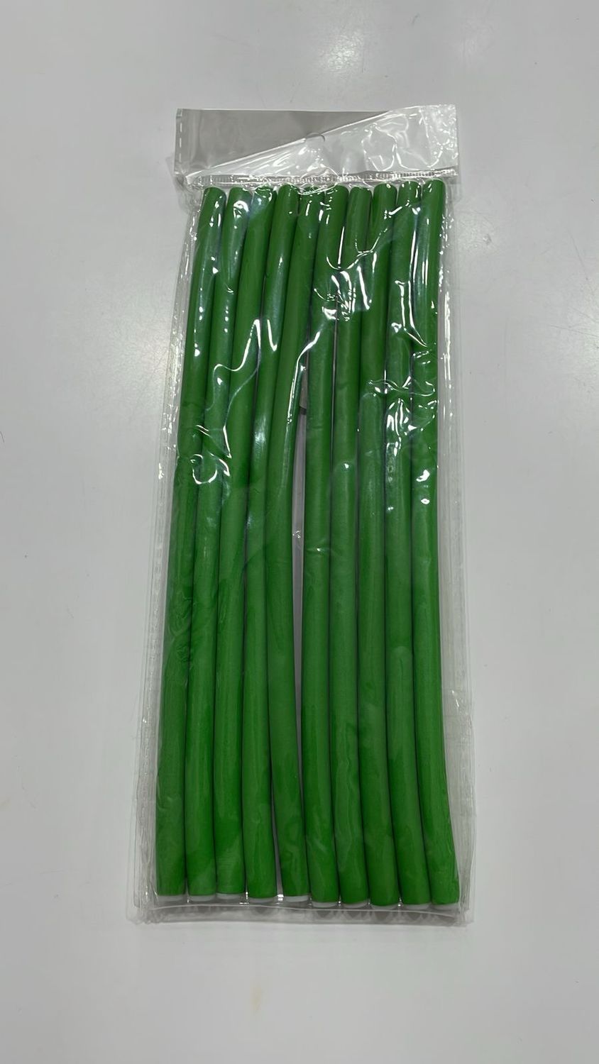 Foam Curl Rods - Small Green 10pk