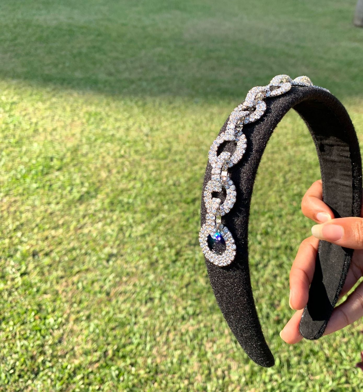 Headband - Black Gem 1