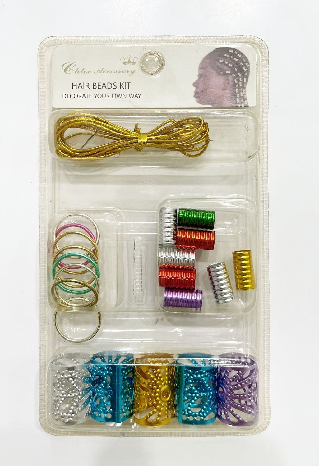 Chloe - Hair Bead Kit - S4