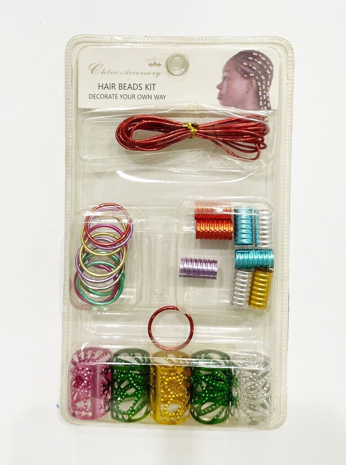 Chloe - Hair Bead Kit - S7