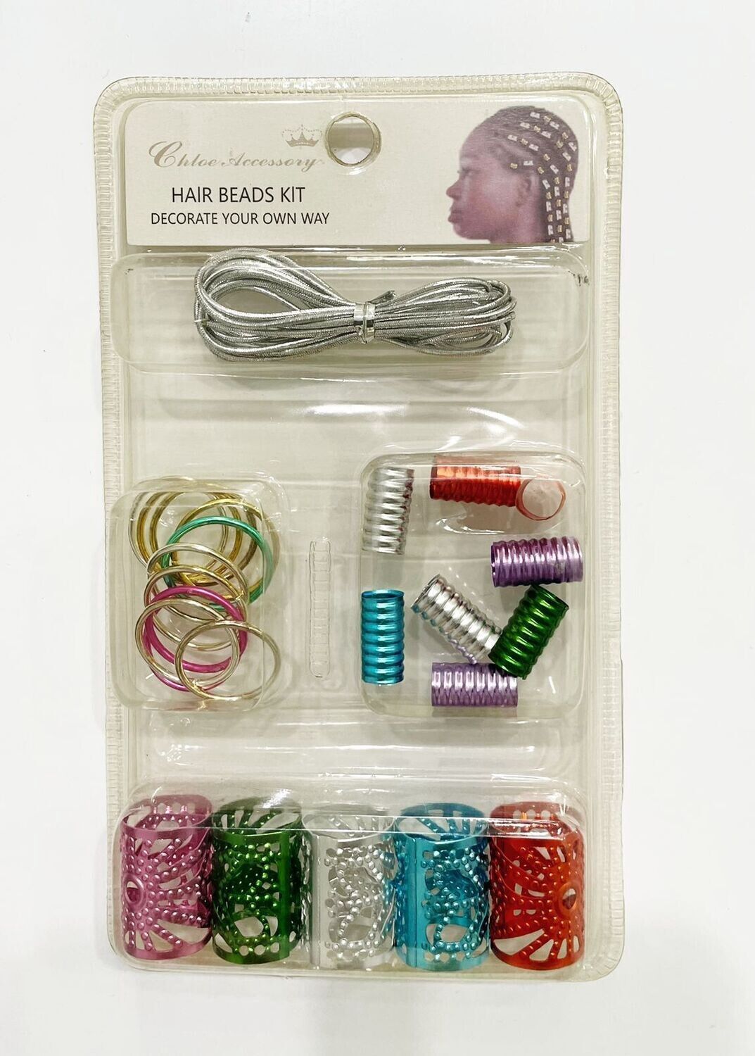 Chloe - Hair Bead Kit - S6