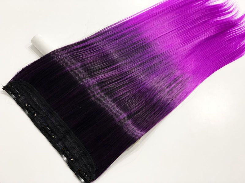 Halo Color Clip Ins - BlackTPurple