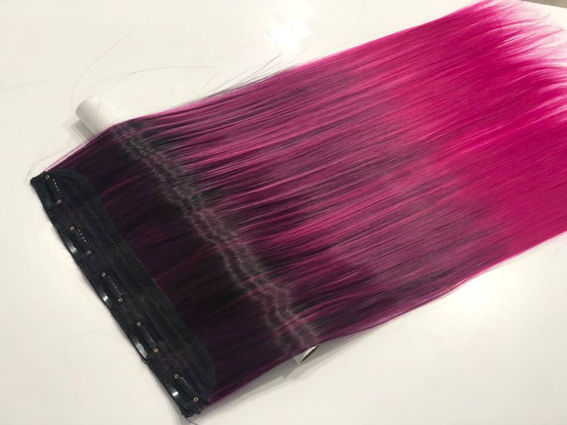 Halo Color Clip Ins - BlackTPink