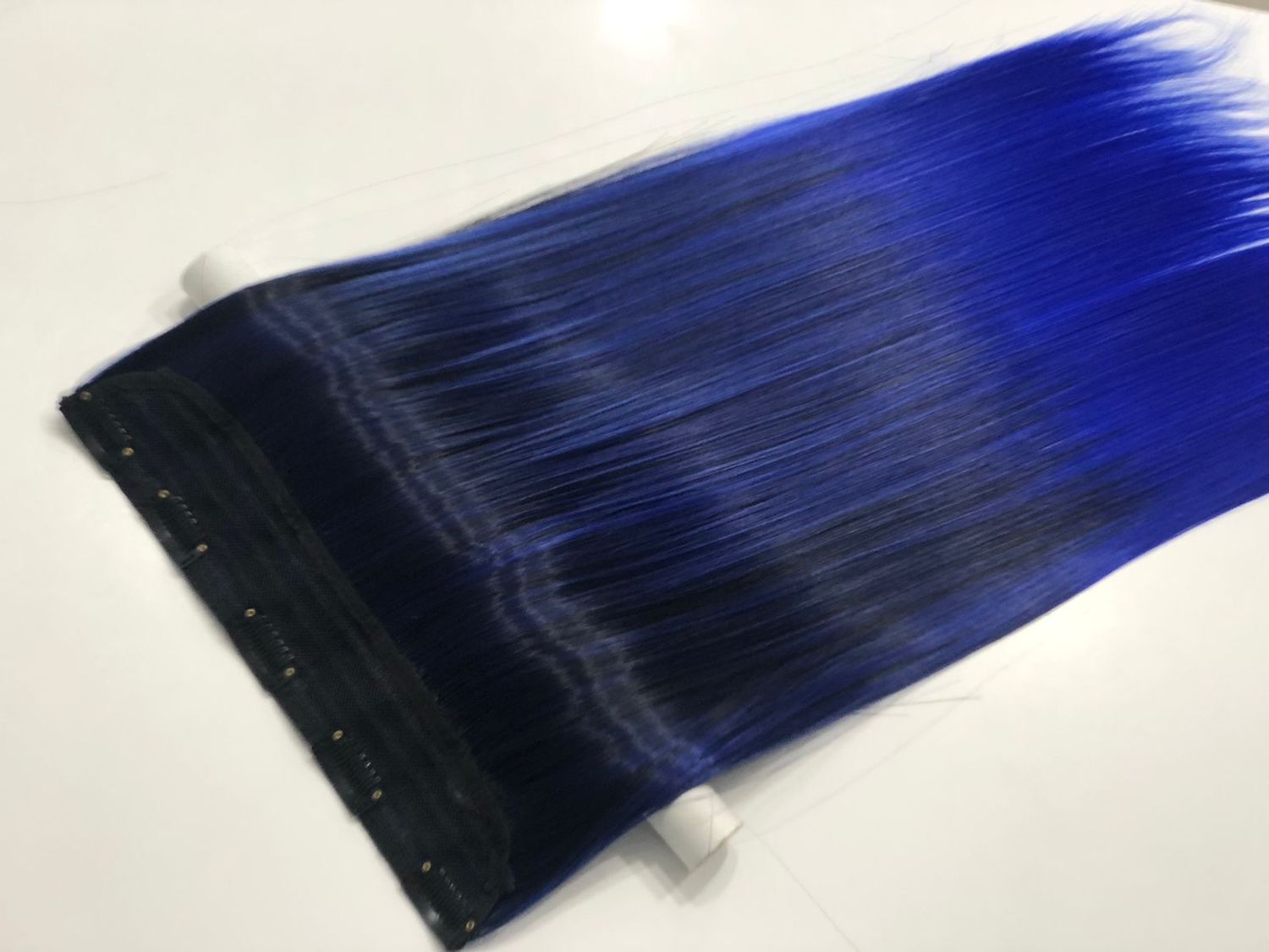 Halo Color Clip Ins - BlackTSea Blue