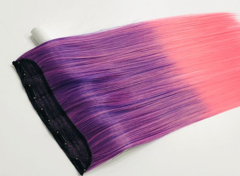 Halo Color Clip Ins - PurpleTLT Pink
