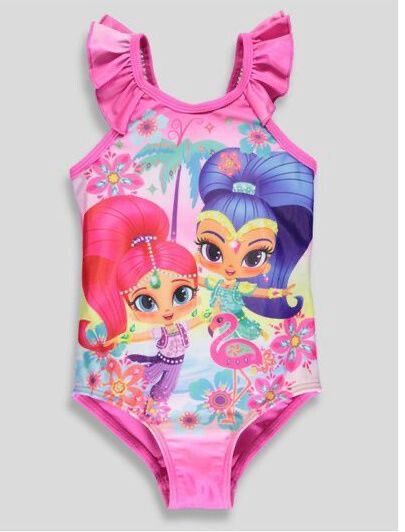 2180460 - Girls Swimsuit - 18-23mths/2-3yrs - Genie Paradise