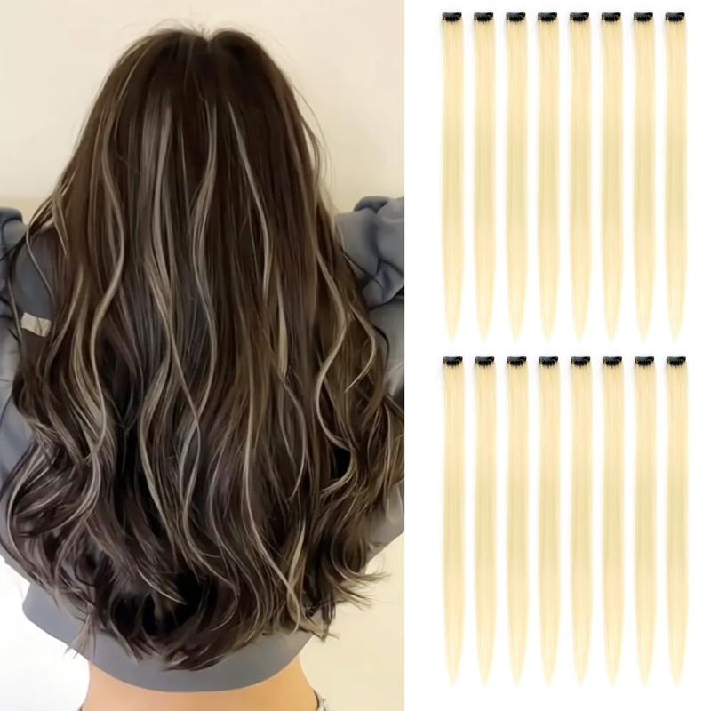 Colored Clip Ins (1&quot;) - Blonde