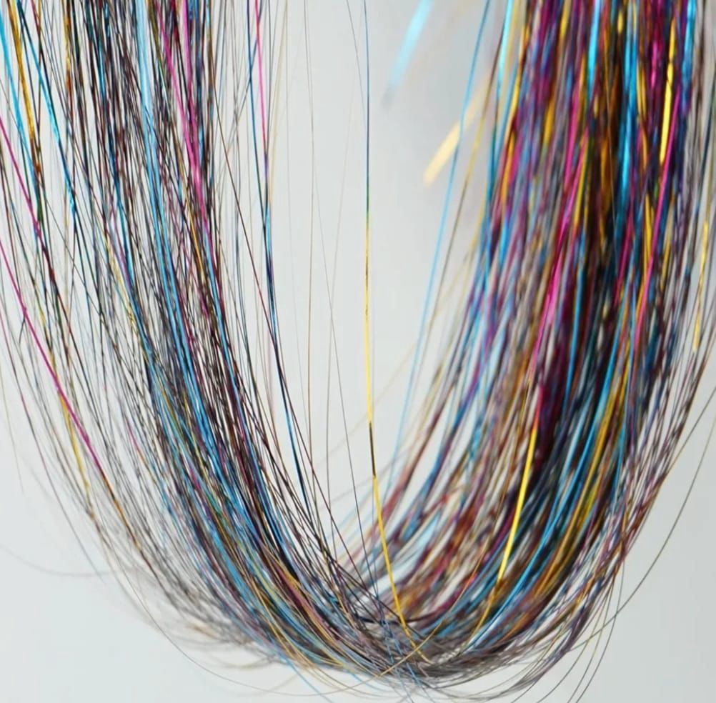 Glitter Clip Ins - 1” - Multi Color