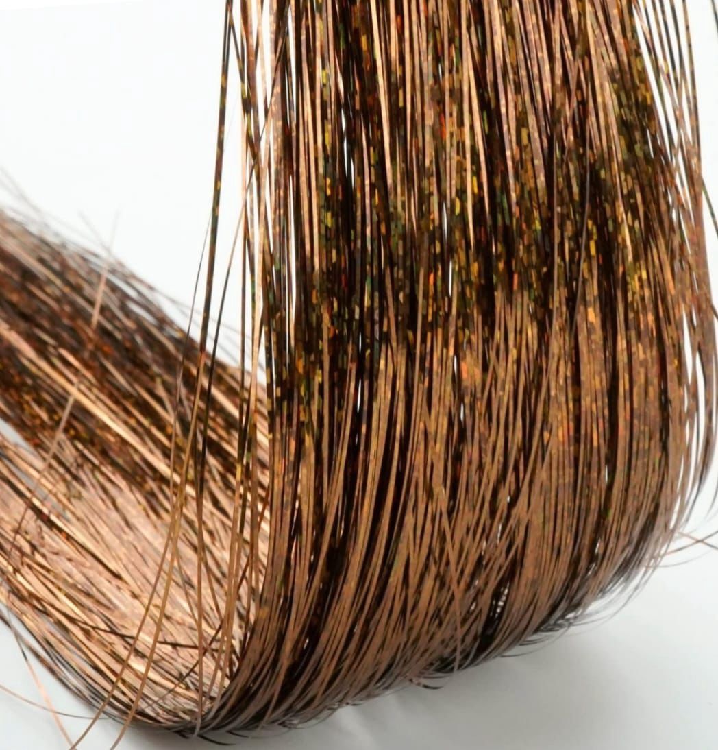 Glitter Clip Ins - 1” - Bronze
