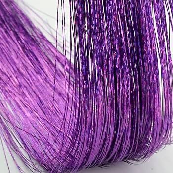 Glitter Clip Ins - 1” - Dark Purple