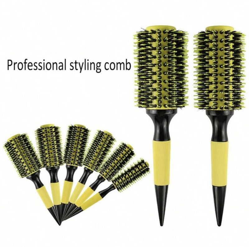 Brush - Roller Hair - Yellow/Black