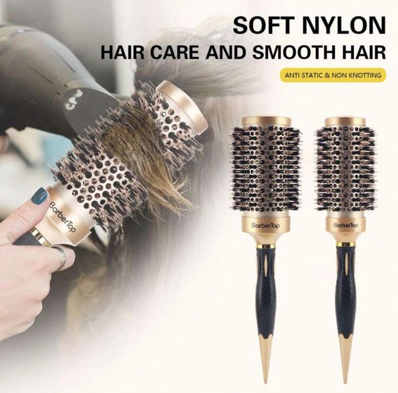 Brush - Roller Hair - Gold