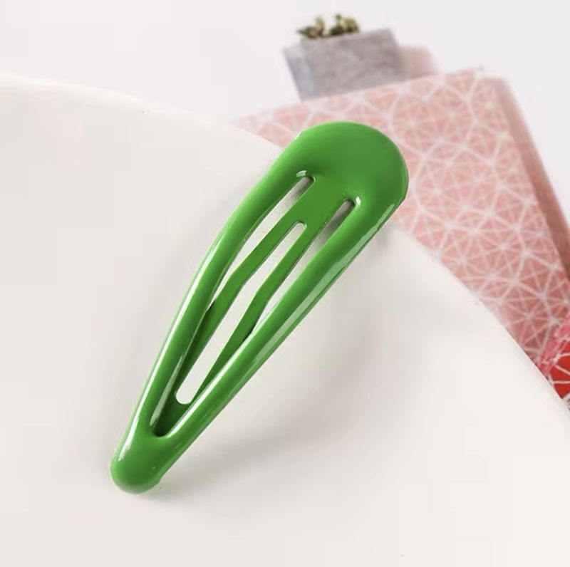 Barrettes Hair Clip - Green
