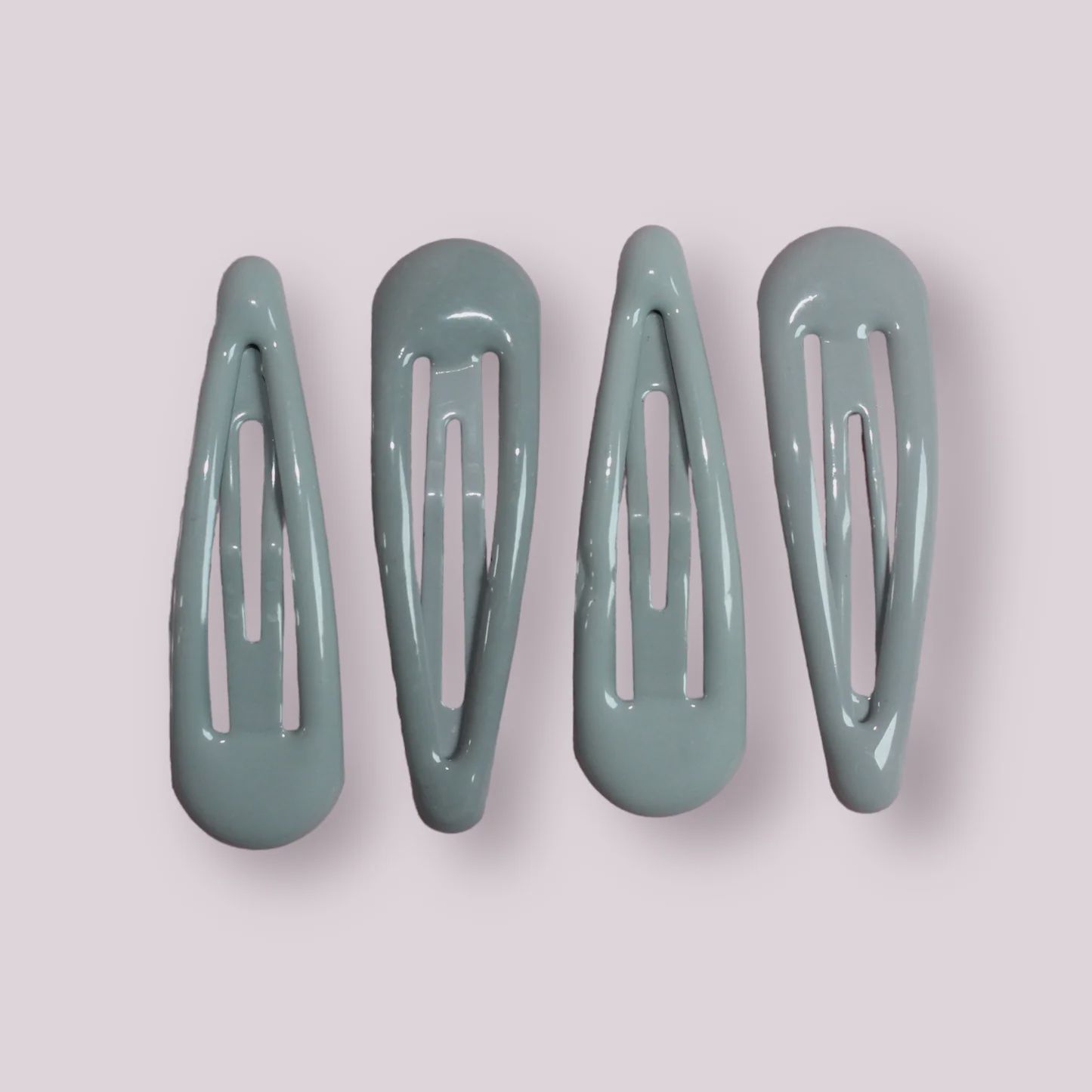 Barrettes Hair Clip - Grey