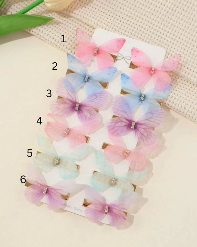 Butterfly Hair Clip (B)